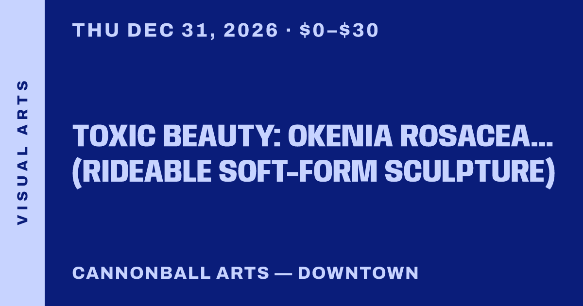 Toxic Beauty: Okenia Rosacea Nudibranch (Rideable Soft-Form Sculpture)
