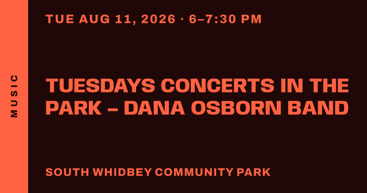 Tuesdays Concerts In The Park – Dana Osborn Band