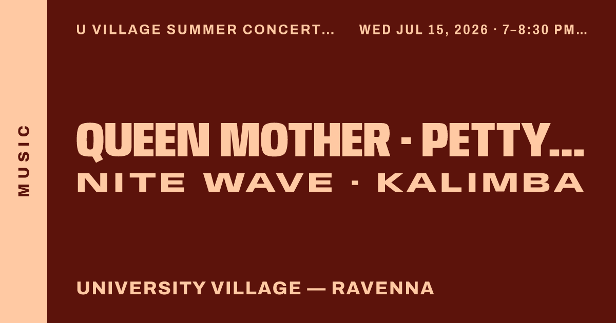 U Village Summer Concert Series - Queen Mother