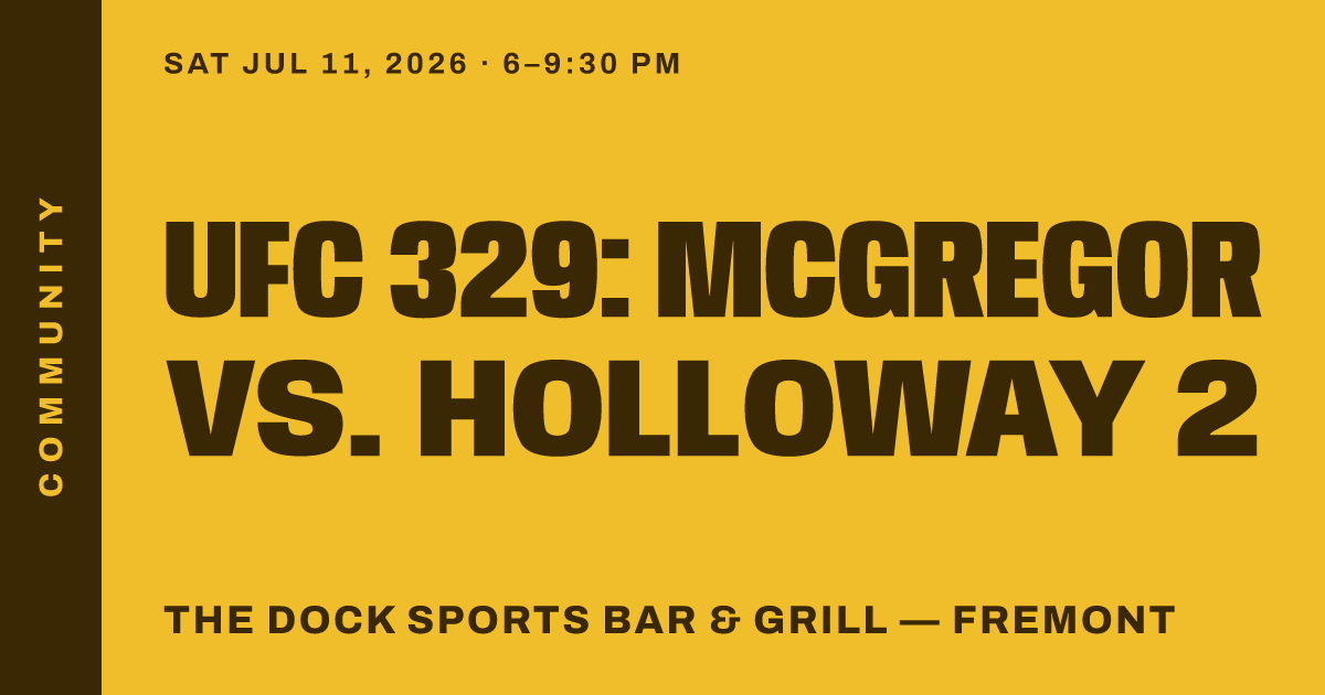 UFC 329: McGregor vs. Holloway 2