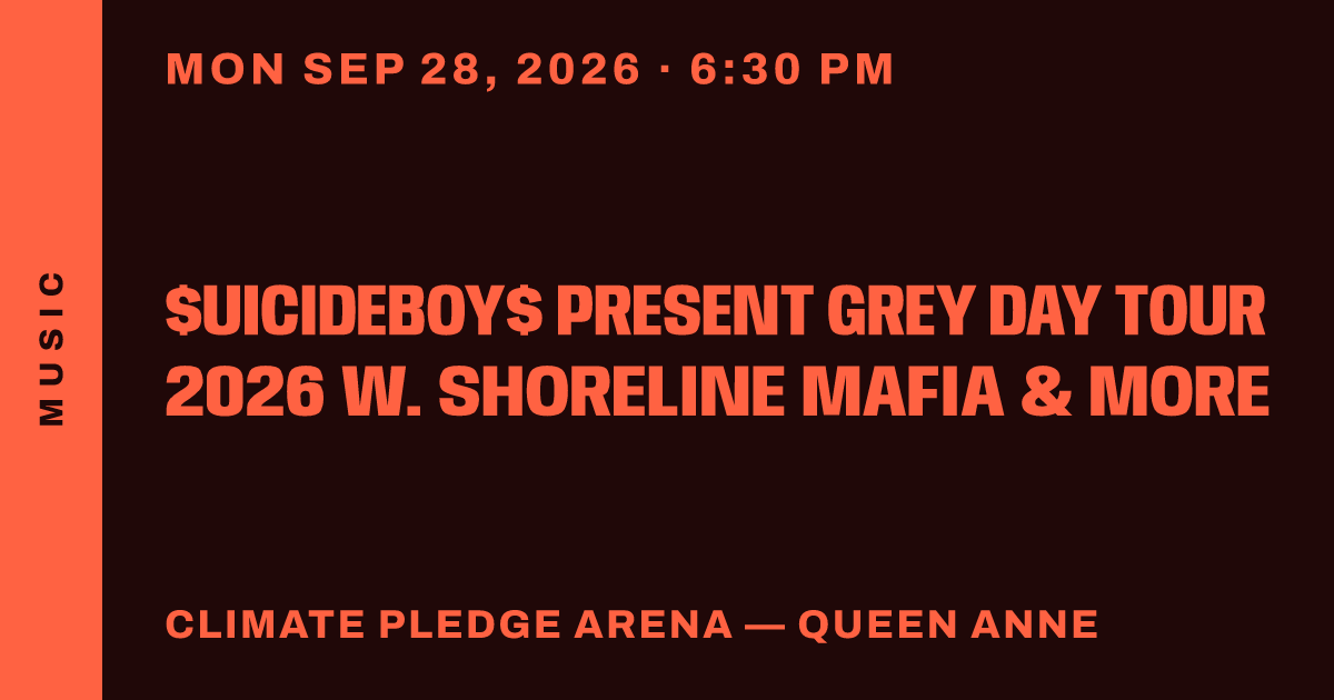 $uicideboy$ present Grey Day Tour 2026 w. Shoreline Mafia & more