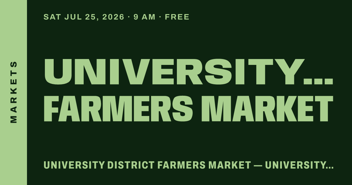 University District Farmers Market