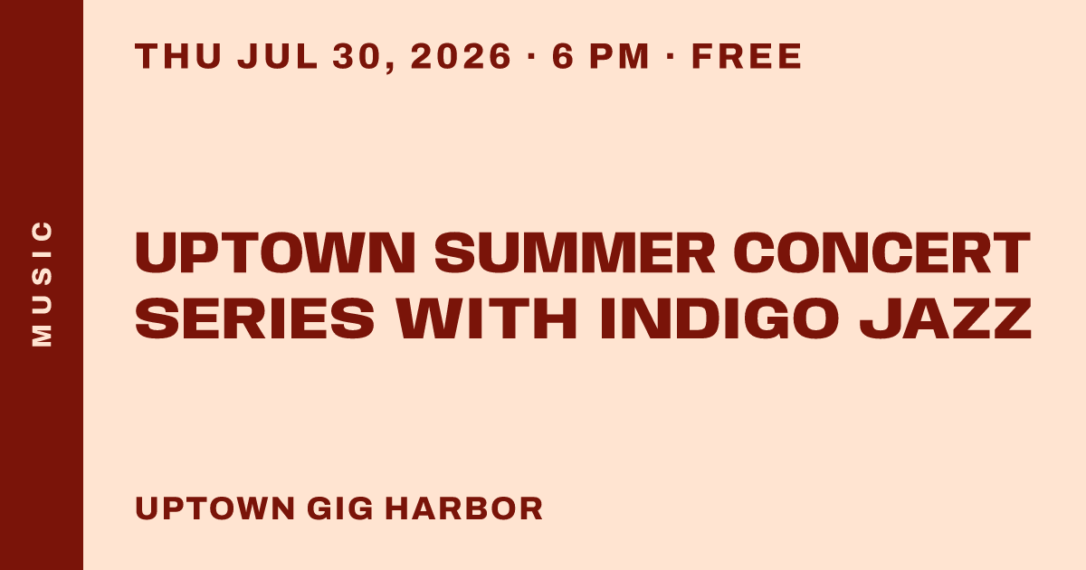 Uptown Summer Concert Series with Indigo Jazz