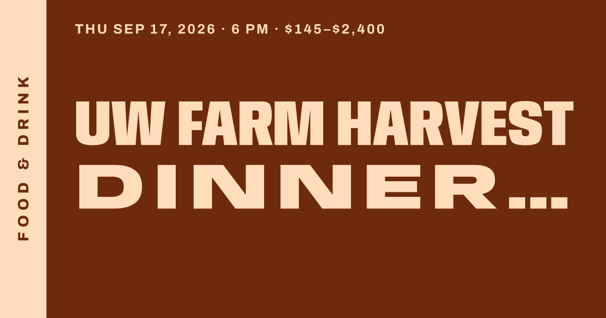 UW Farm Harvest Dinner Fundraiser