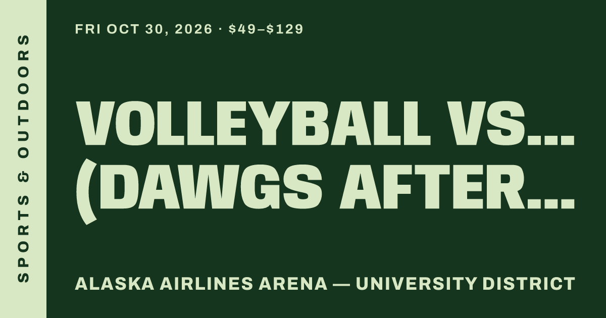 Volleyball vs Iowa (Dawgs After Dark)