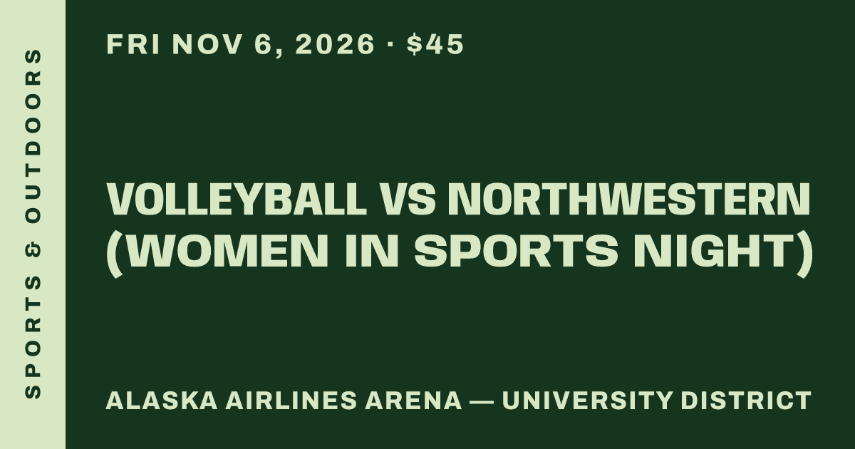Volleyball vs Northwestern (Women in Sports Night)