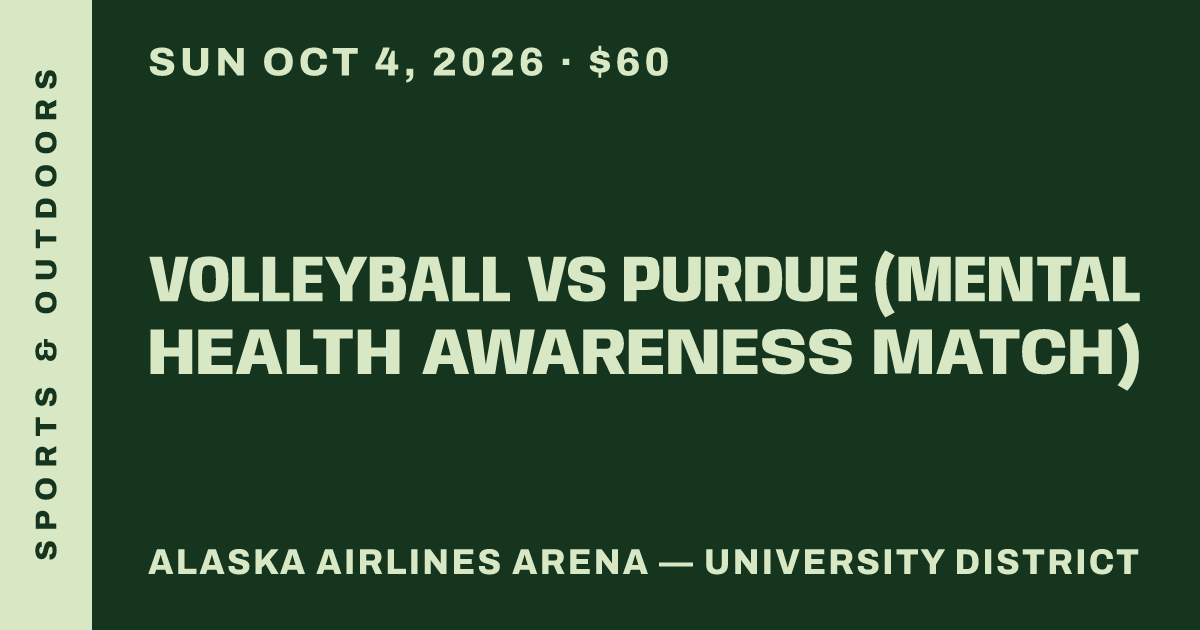 Volleyball vs Purdue (Mental Health Awareness Match)