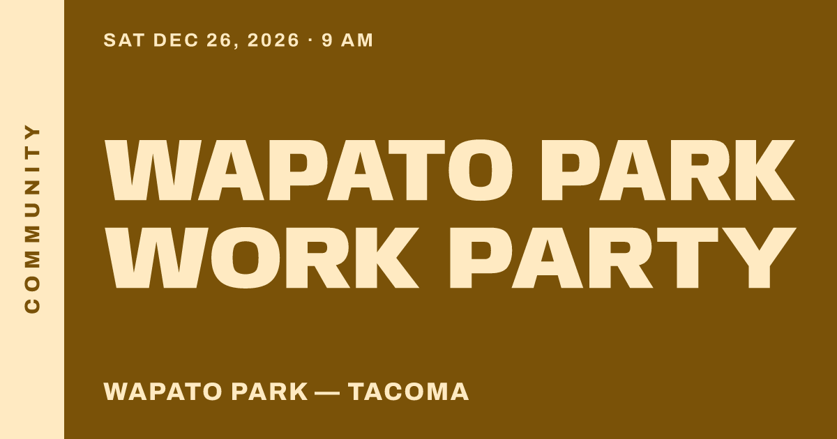 Wapato Park Work Party