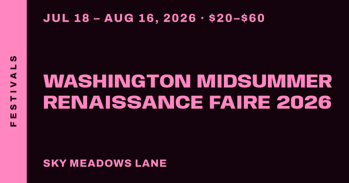 Washington Midsummer Renaissance Faire 2026