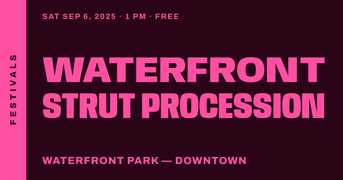 Waterfront Strut Procession