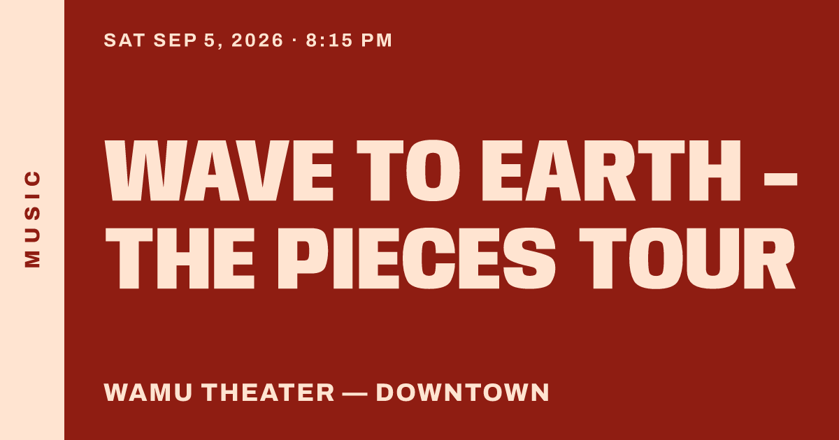 wave to earth - the pieces tour