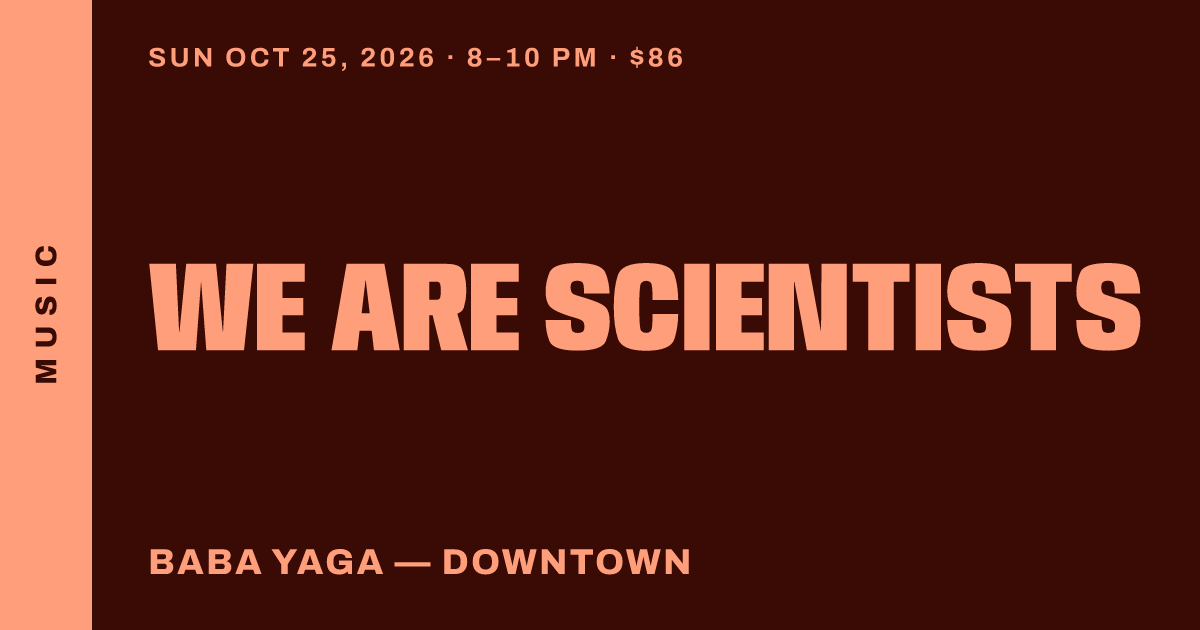We Are Scientists