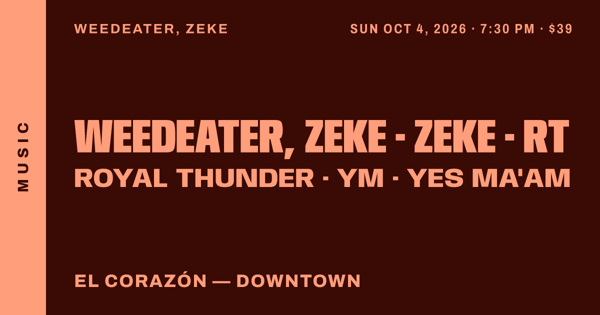 Weedeater, ZEKE
