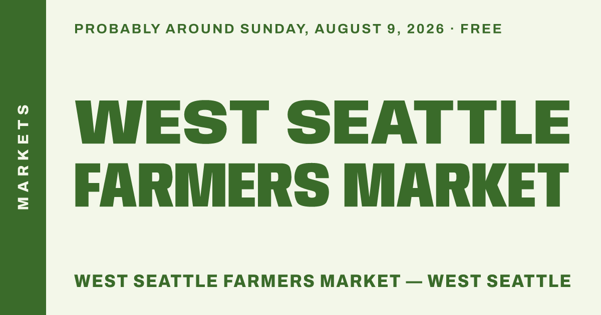 West Seattle Farmers Market
