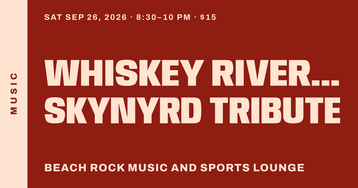 Whiskey River – Lynyrd Skynyrd Tribute