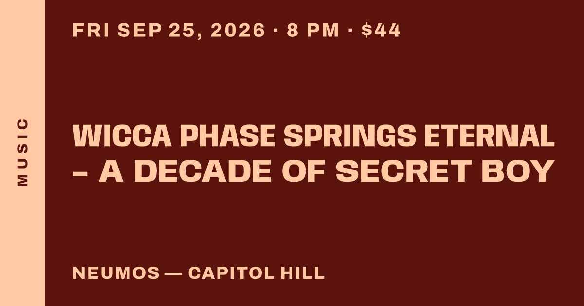 WICCA PHASE SPRINGS ETERNAL - A Decade of Secret Boy