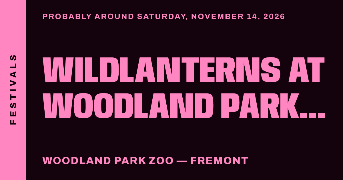 WildLanterns at Woodland Park Zoo