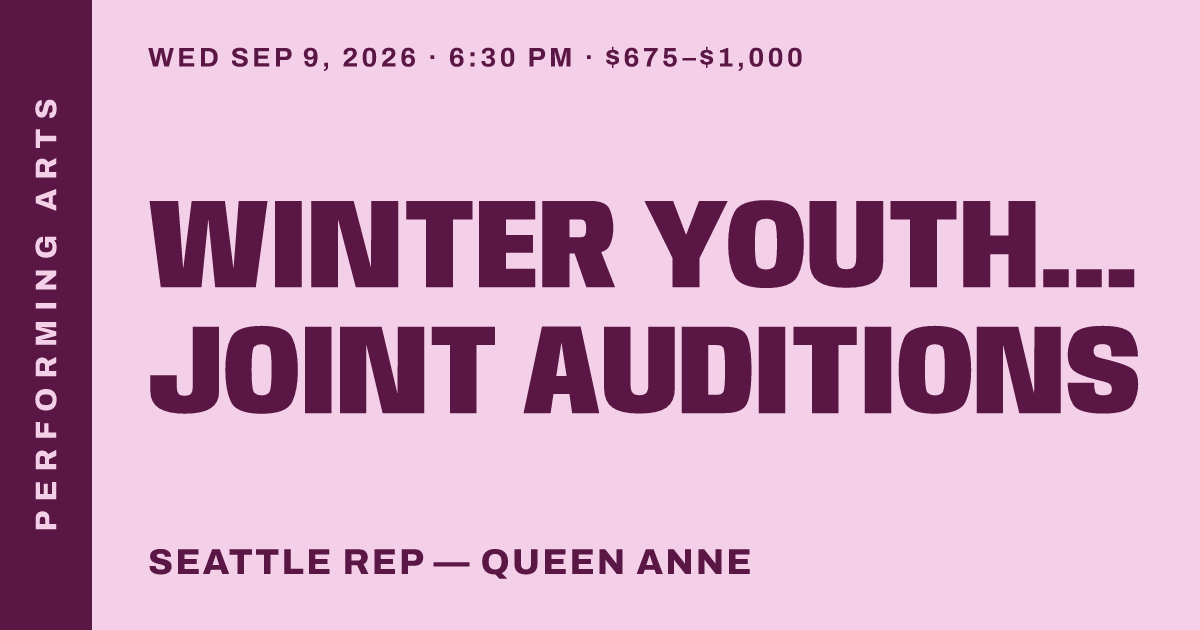 Winter Youth Productions Joint Auditions