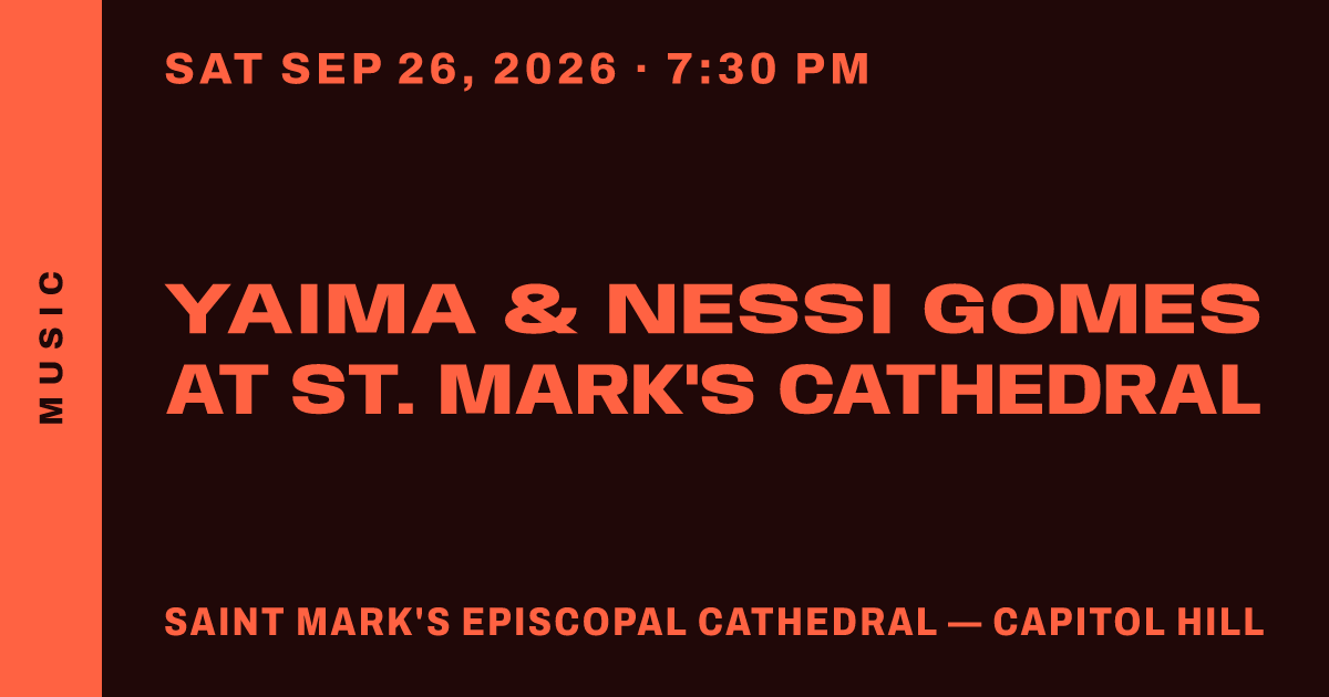 YAIMA & Nessi Gomes at St. Mark's Cathedral