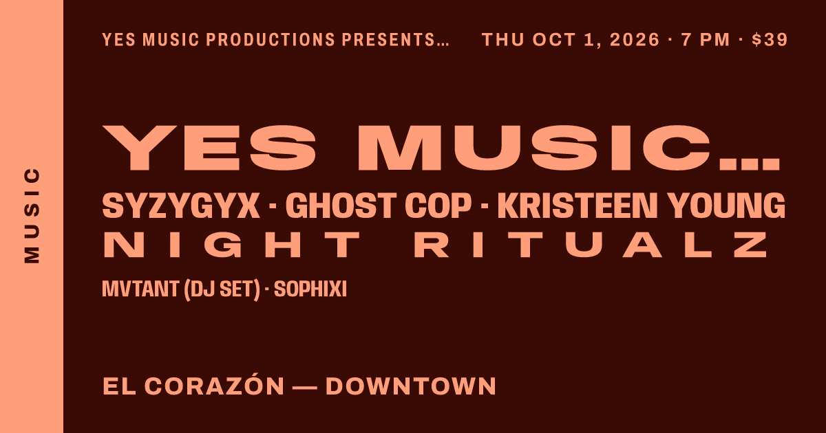 YES Music Productions presents – Immortalis Fest Seattle