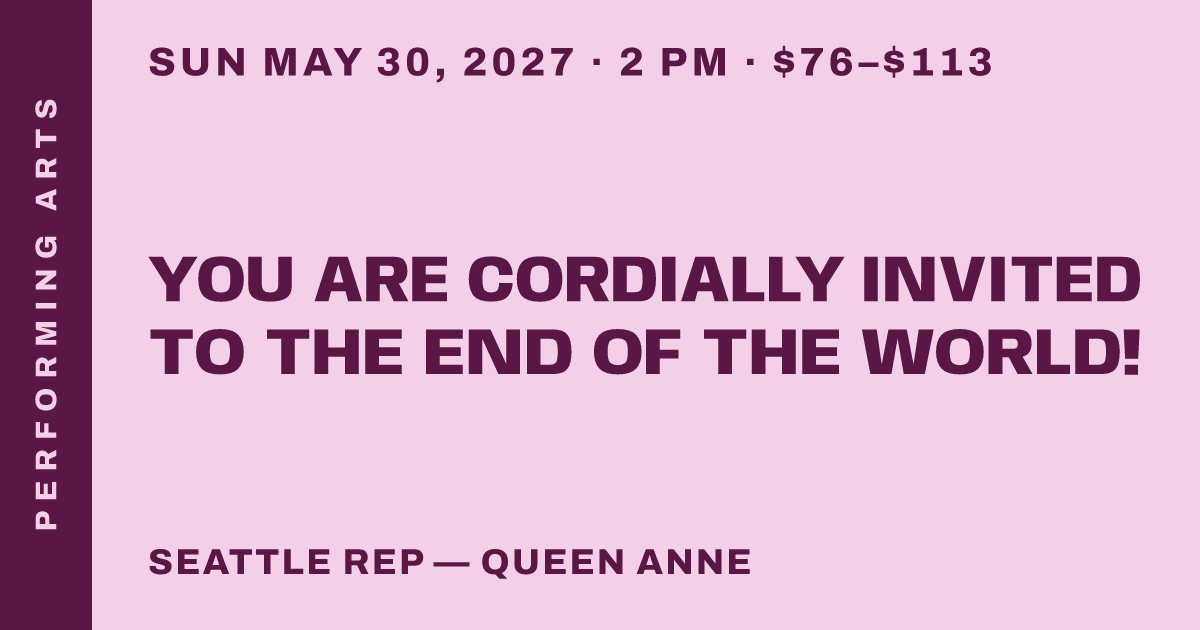 You Are Cordially Invited to the End of the World!