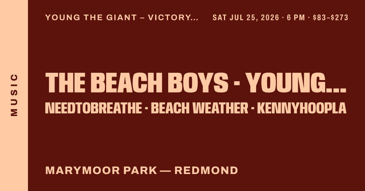 Young the Giant – Victory Garden Tour with Cold War Kids