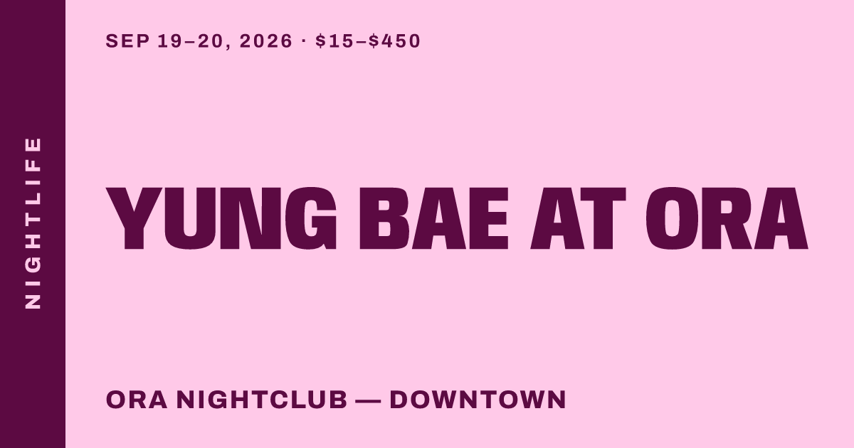 Yung Bae at Ora