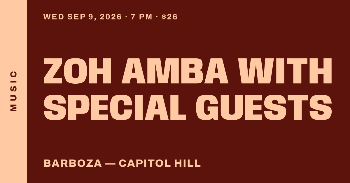 Zoh Amba with Special Guests