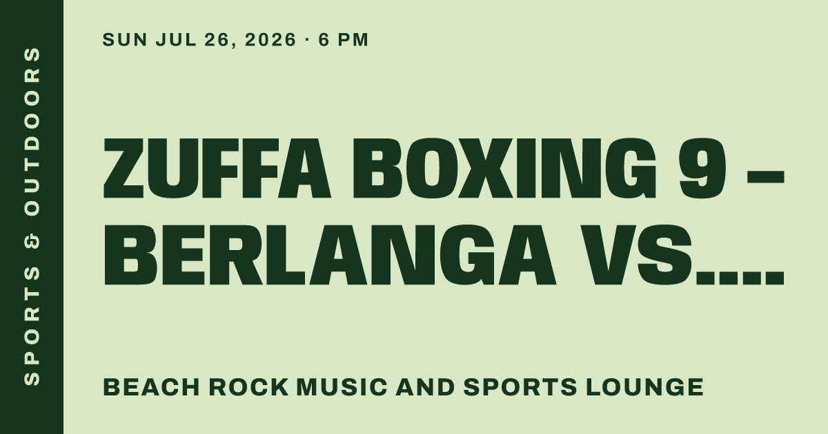 Zuffa Boxing 9 – Berlanga vs. Butler