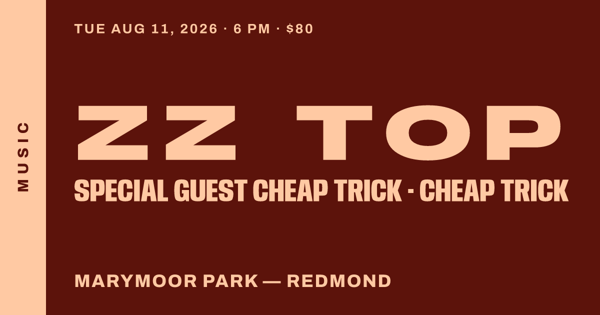 ZZ Top with Special Guest Cheap Trick